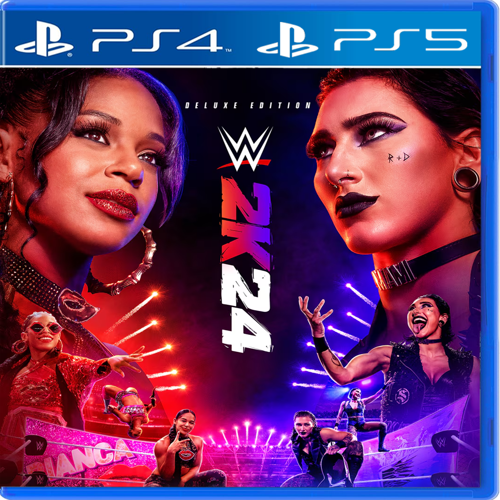 WWE 2K24 Deluxe Edition + FC 24 (PS4 & PS5)