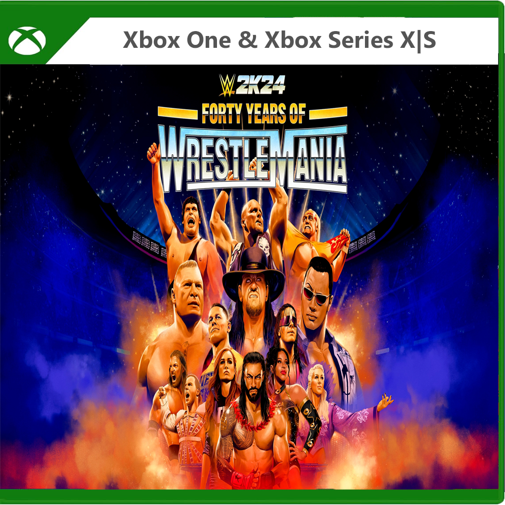 WWE 2K24 Forty Years of WrestleMania Edition (Xbox One & Xbox Series X|S)